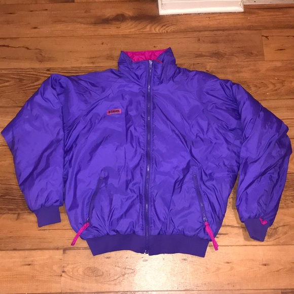 Vintage Columbia Reversible Bomber 